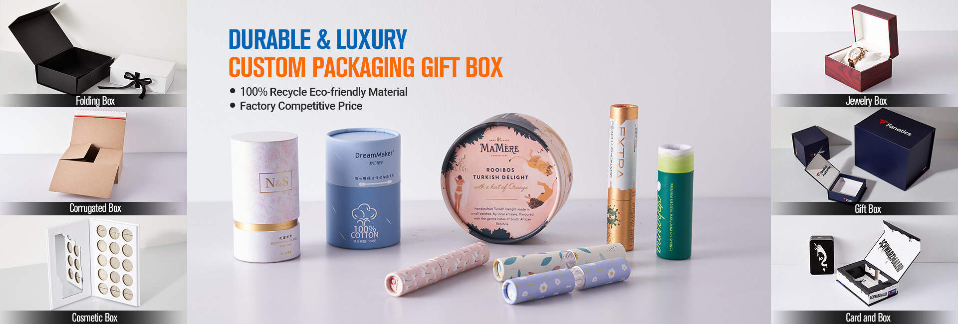 গুণ কার্ডবোর্ড উপহার প্যাকেজিং বক্স কারখানা