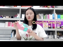 রঙিন সেলাই কাগজ উপহার বক্স প্যাকেজিং